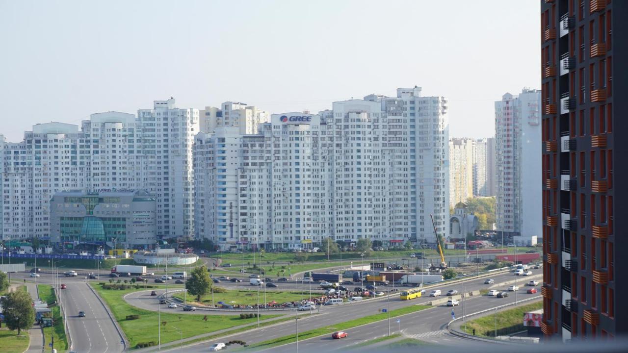 Luxury Apartment Near Metro Station Osokorky Κίεβο Εξωτερικό φωτογραφία